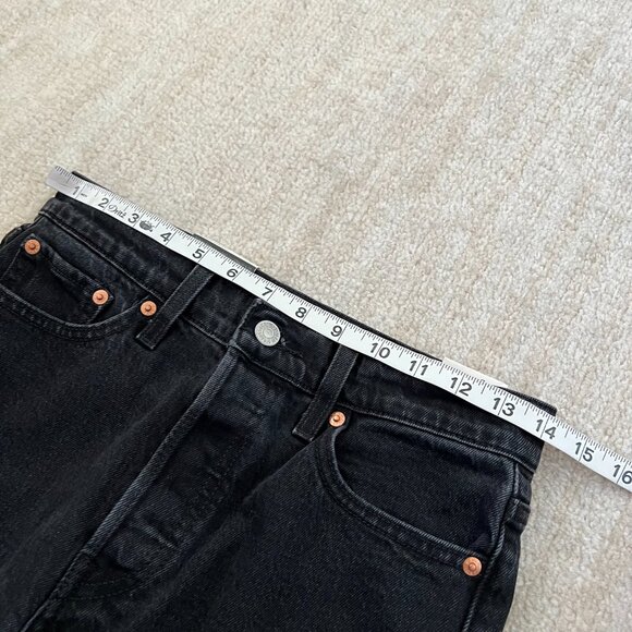 NWT Levi's Premium Wedge Bootcut High Rise Button Fly Jeans 26 - Picture 8 of 10